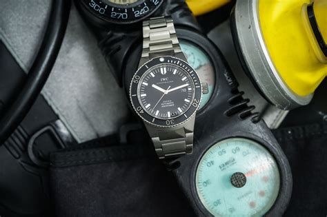 iwc gst alarm review|The Collector's Corner: The GST Aquatimer 2000, IWC's 1990s .